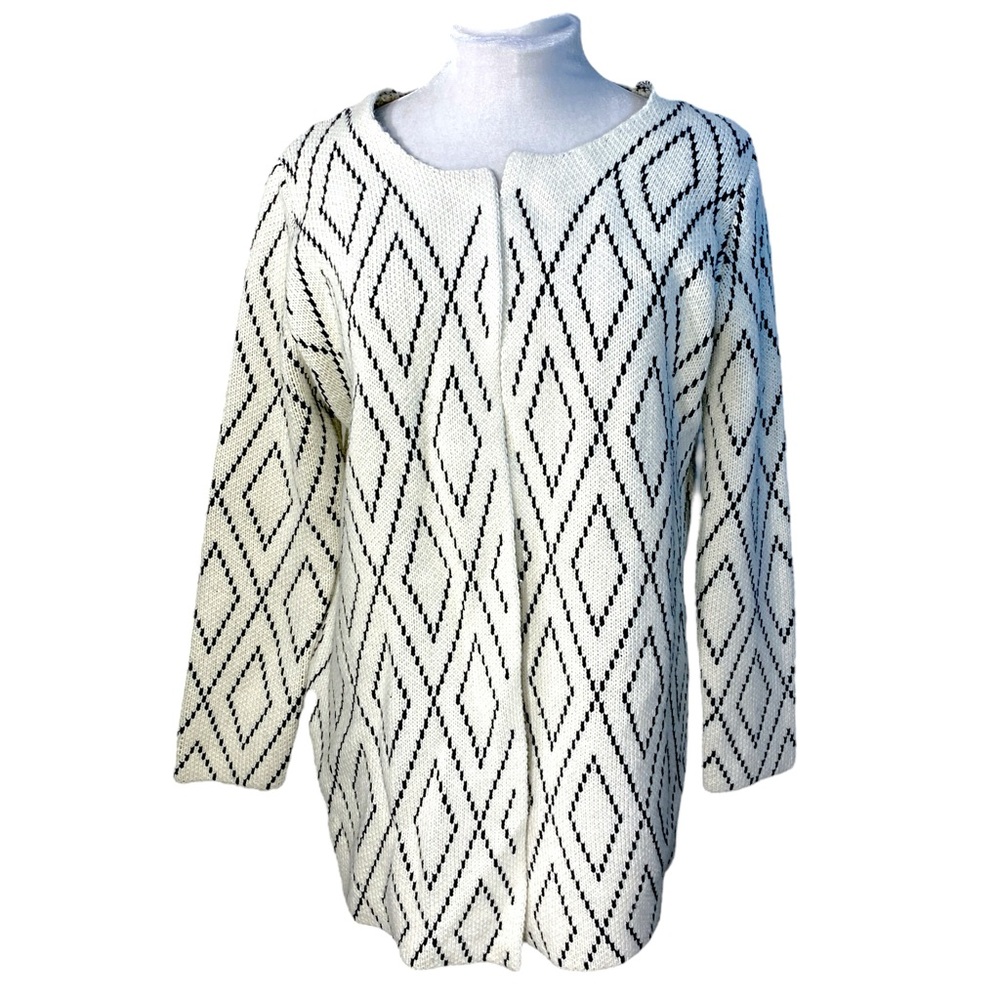 Lola B. women’s long cardigan size L